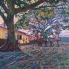 'Who will She Be?' Original open-impressionist painting by Nancy Okang - ,500.00