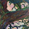 'Eyes of Wonder' Original open-impressionist textured art by Nancy Okang - ,500.00