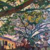 'Eyes of Wonder' Original open-impressionist textured art by Nancy Okang - ,500.00